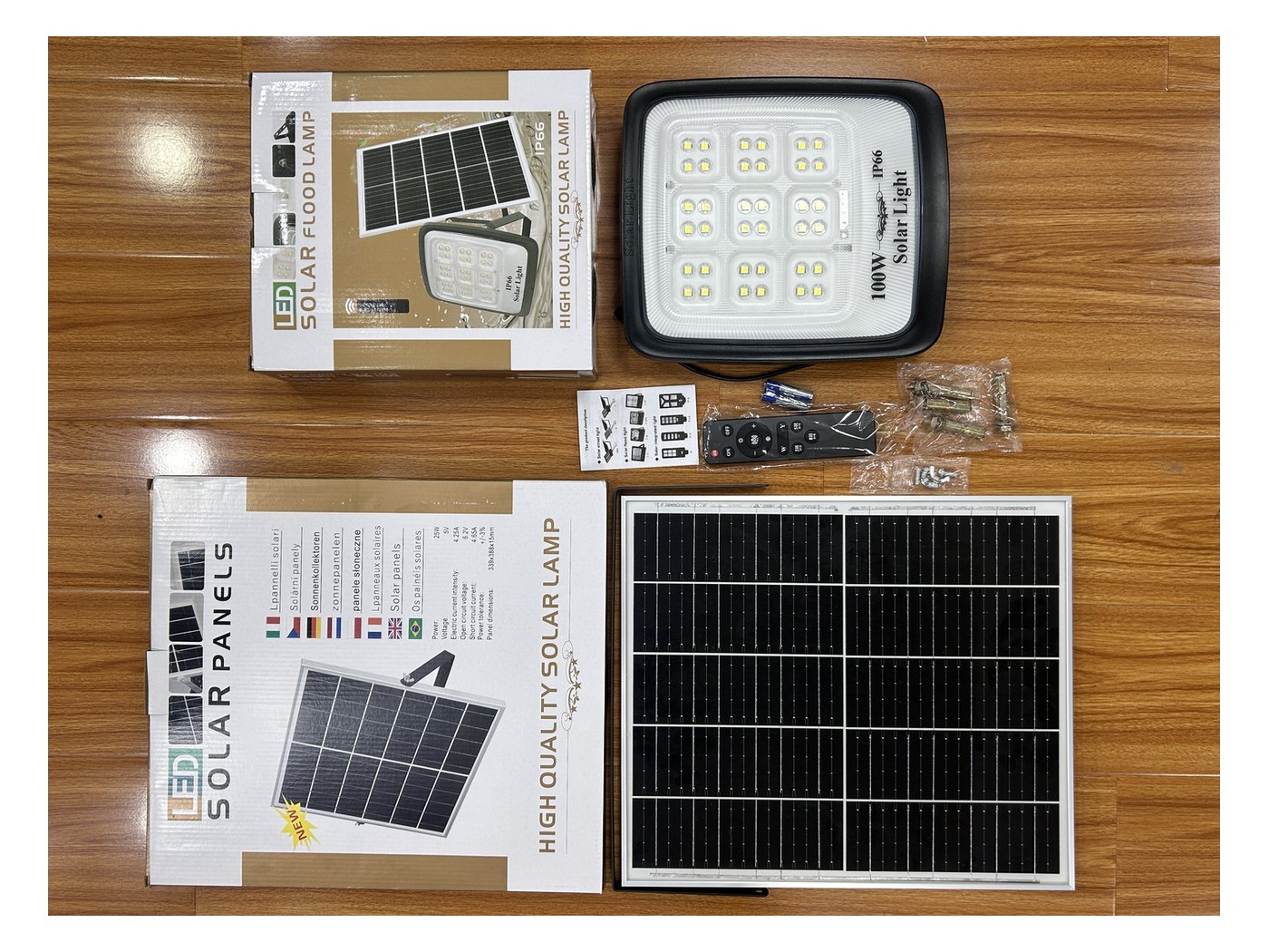 SD-KH550125 — Integrated Solar Street Light (IP66)
