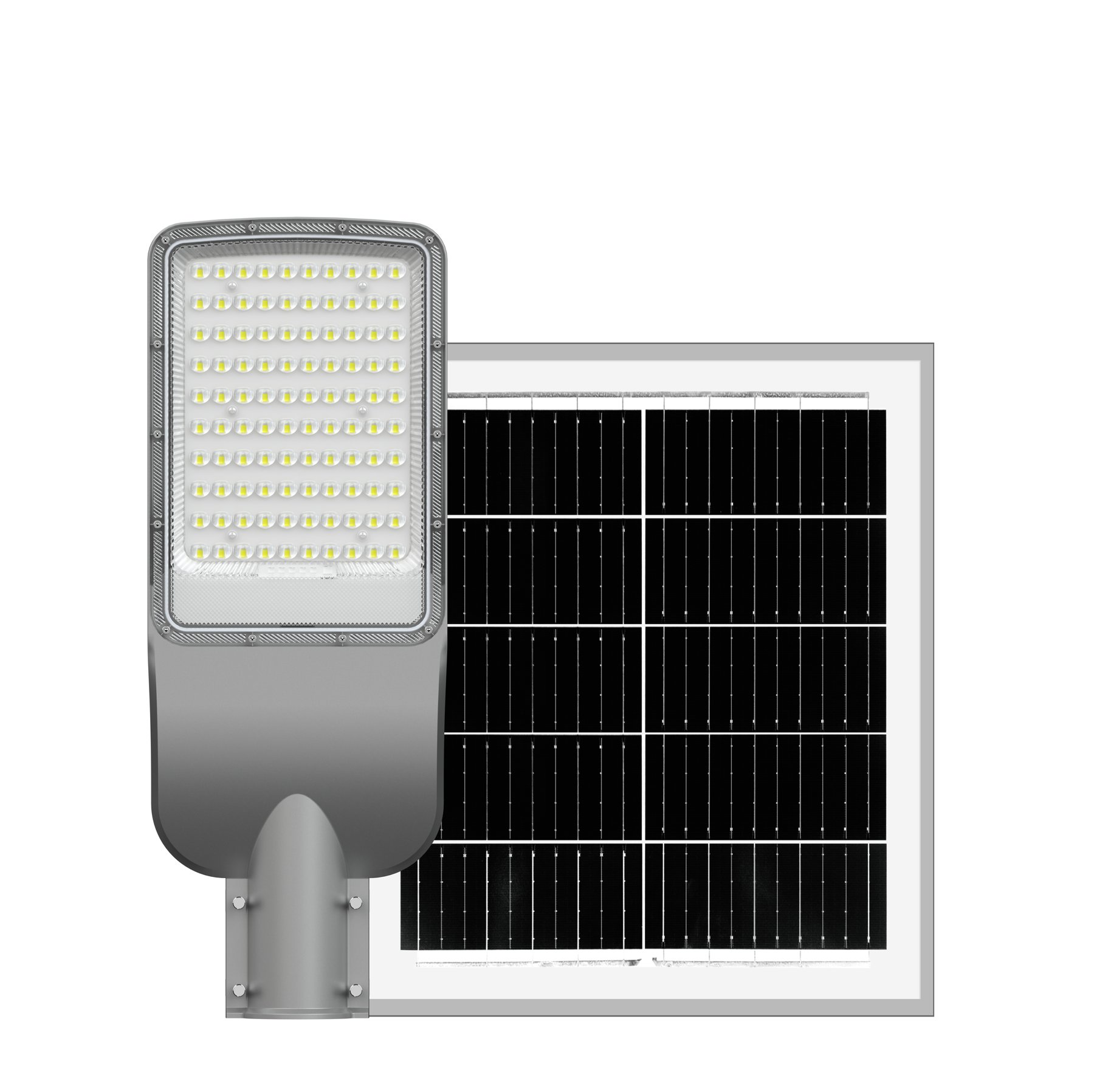 SUNDE SL201 split solar street light with separate solar panel